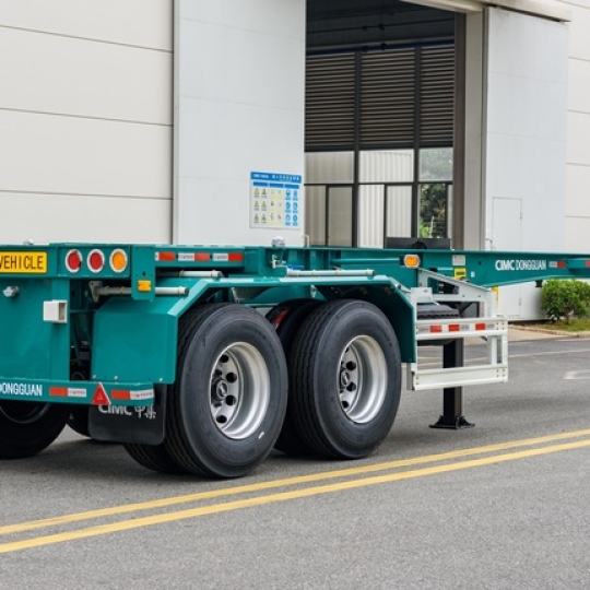 Mooc Xương 2 Trục 20 Feet CIMC